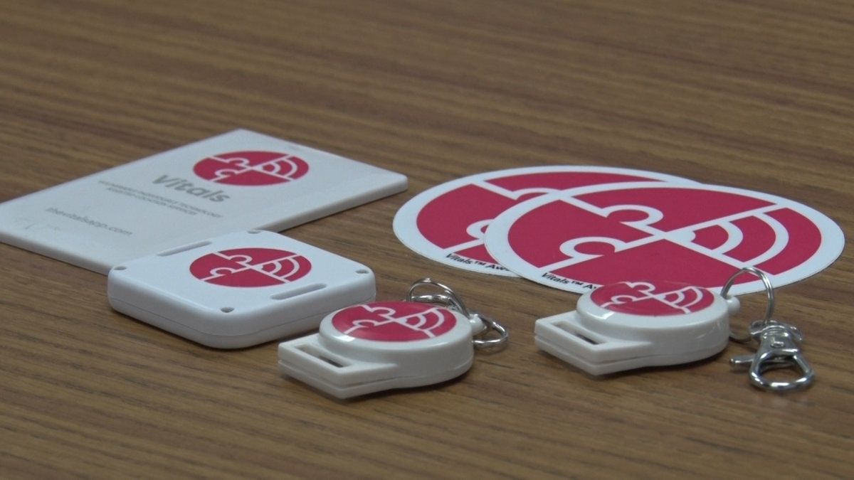 Vitals beacons and key tags